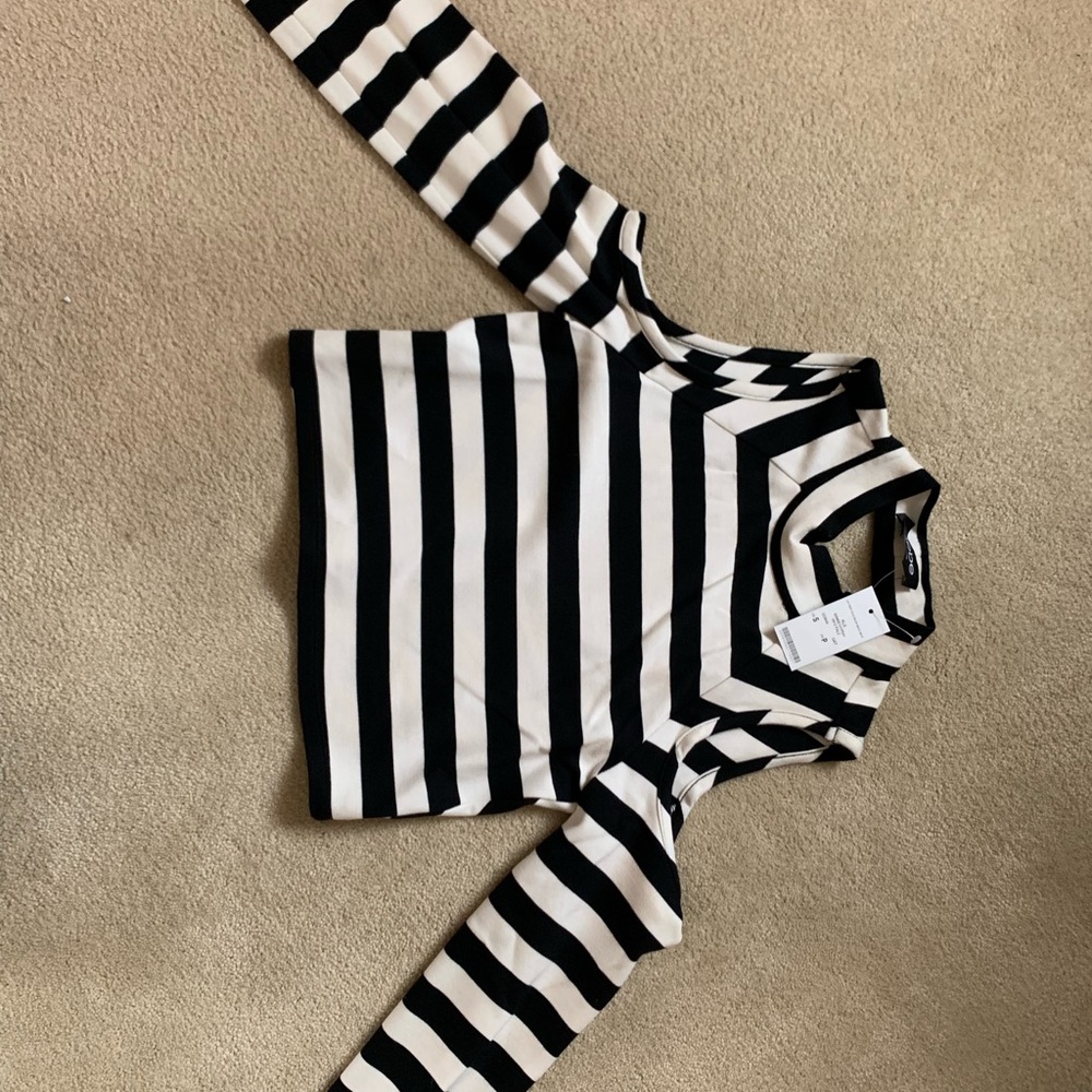 Striped Crop Top | NWT